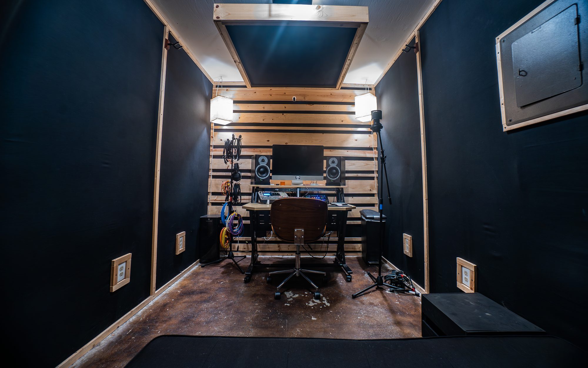 Baby Panda production and vocal suite at The Panda Studios