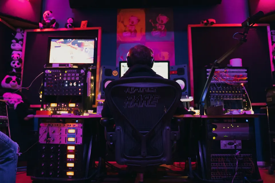 Panda West control room